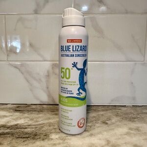 Blue Lizard Kids SPF 50+ Mineral Sunscreen Spray Zinc Oxide 5 oz Exp 05/26